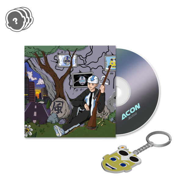 CD "ACON" + Porte clé + Stickers